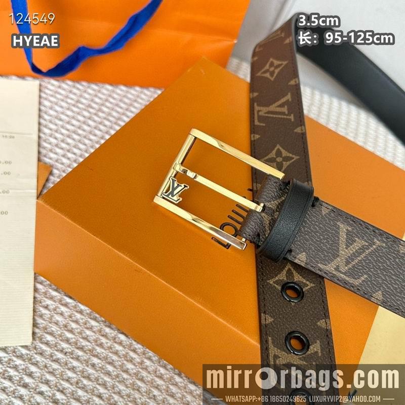 Replica LV belt 35mmX95-125cm 8L26