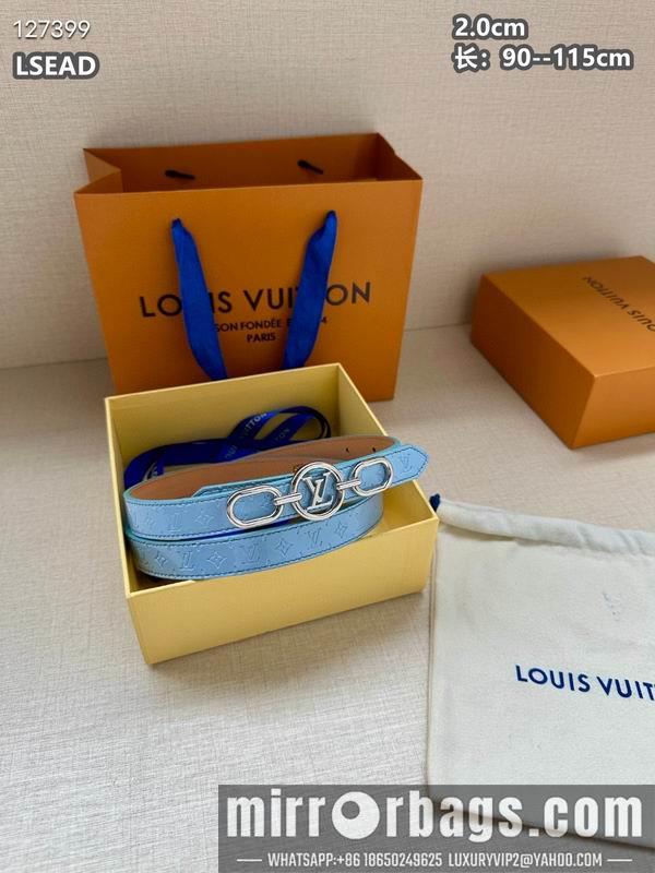 Replica LV belt 20mmX90-115cm 8L10