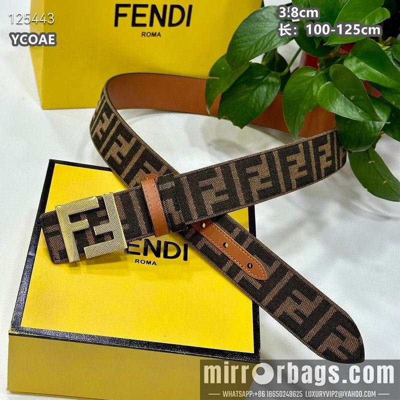 Replica Fendi belt 38mmX100-125cm  8L13