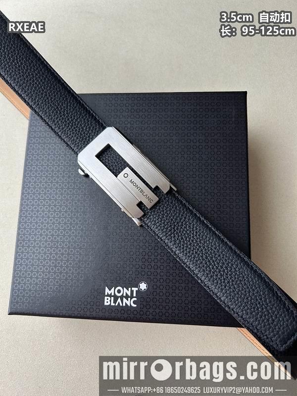 Replica Montlanc belt 35mmX100-125cm 8L75