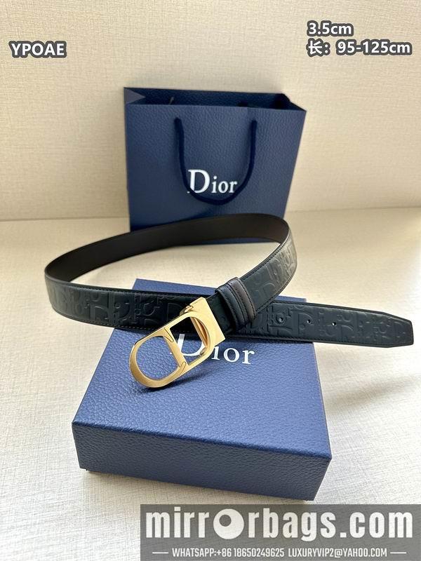 Replica Dior belt 35mmX95-125cm 8L43