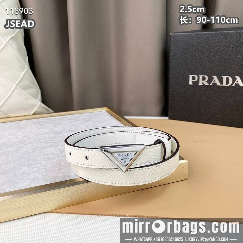 Replica Prada belt 25mmX90-110cm 8L010801