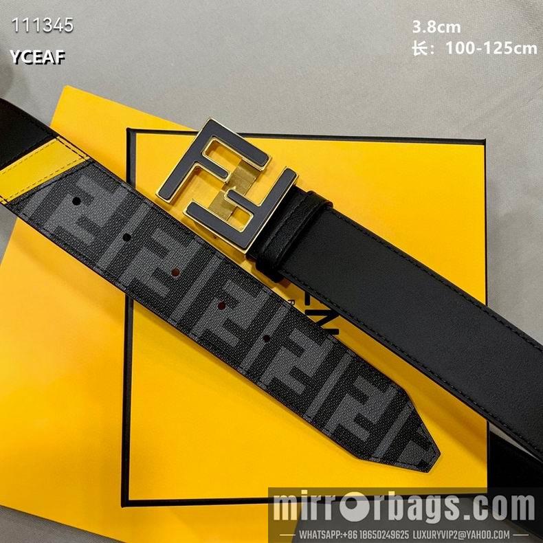 Replica Fendi Belt 38mmX100-125CM 8L14