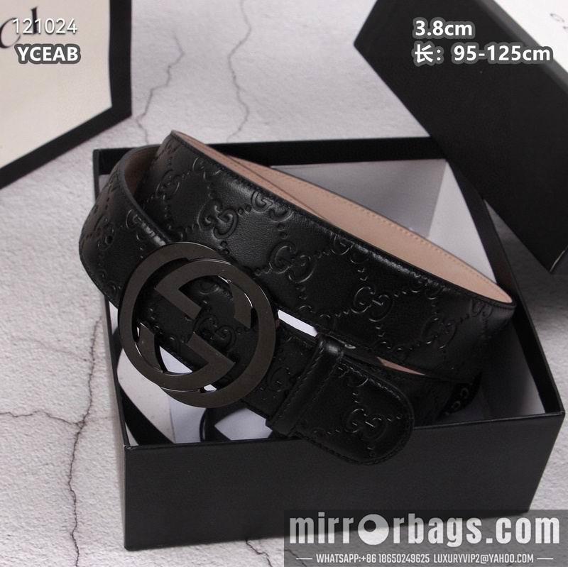 Replica Gucci belt 38mmX95-125cm 8L14
