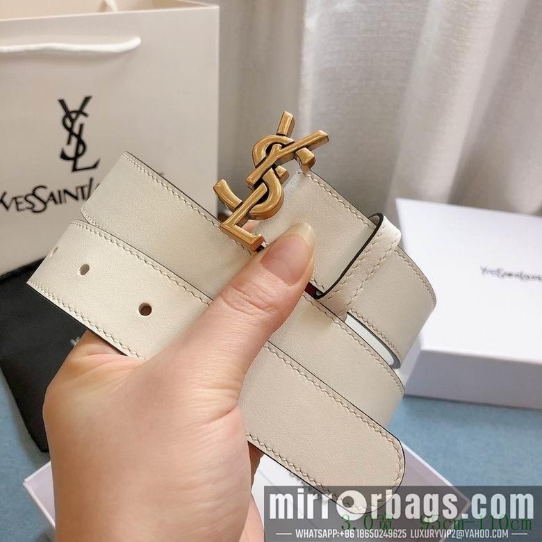Replica YSL Belt 30mmX95-110cm 7D01