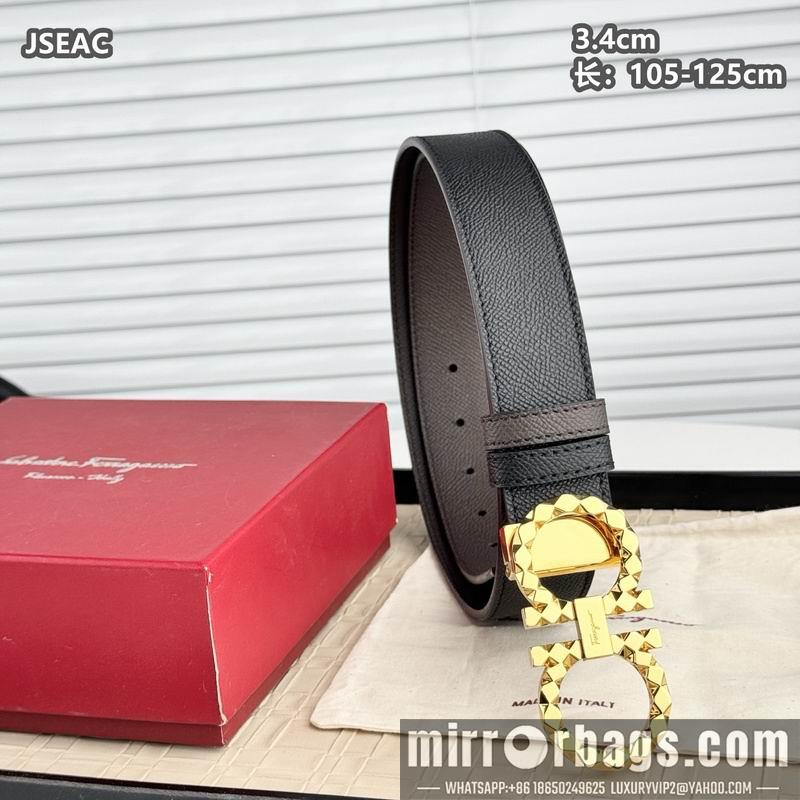 Replica Ferragamo belt 34mmX105-125cm 8L18