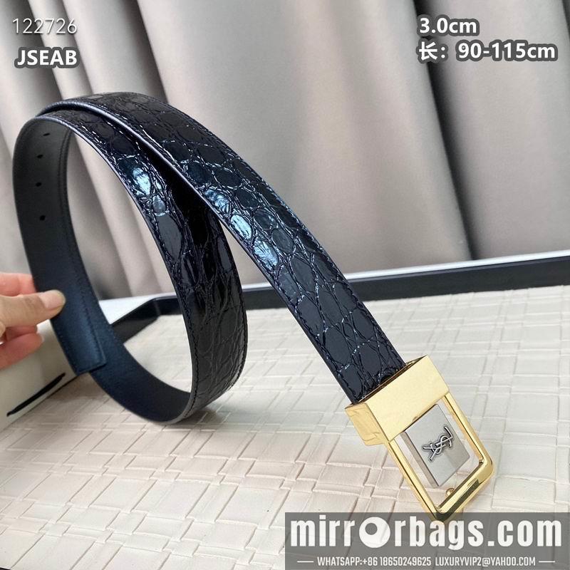Replica YSL belt 30mm 90-115cm 8L06