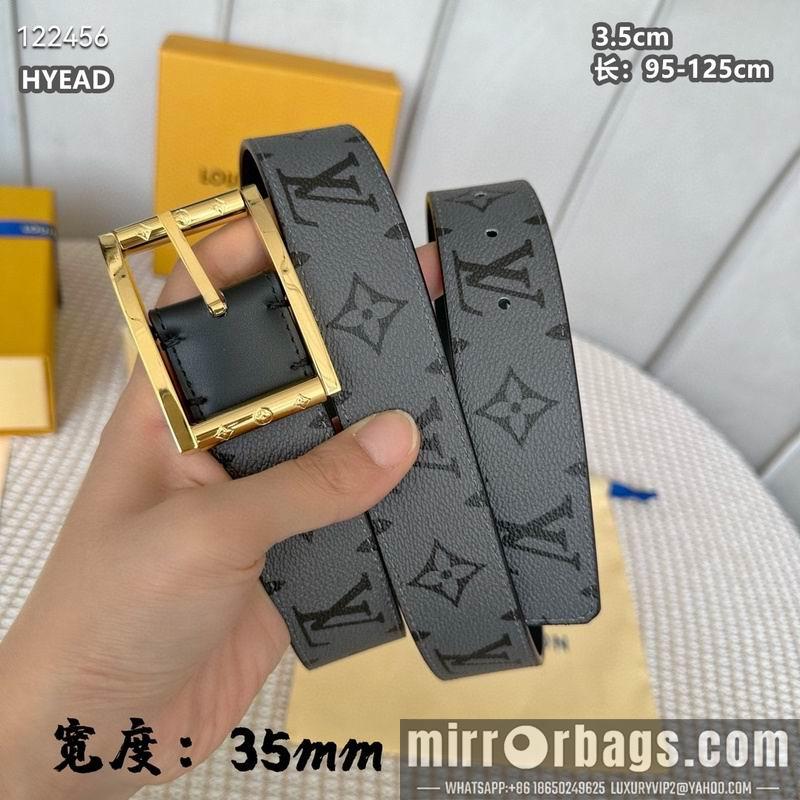 Replica LV belt 35mmX95-125cm 8L32
