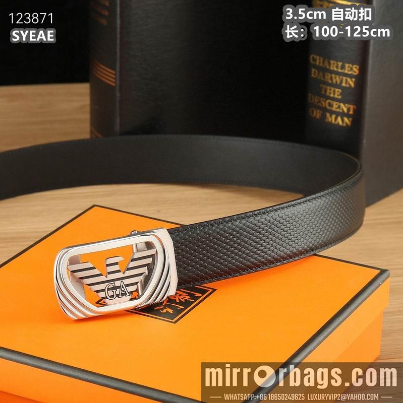 Replica Armani belt 35mmX100-125cm 8L02