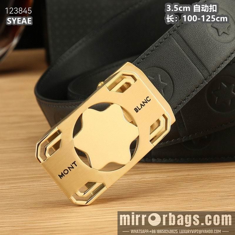 Replica Montlanc belt 35mmX100-125cm 8L56