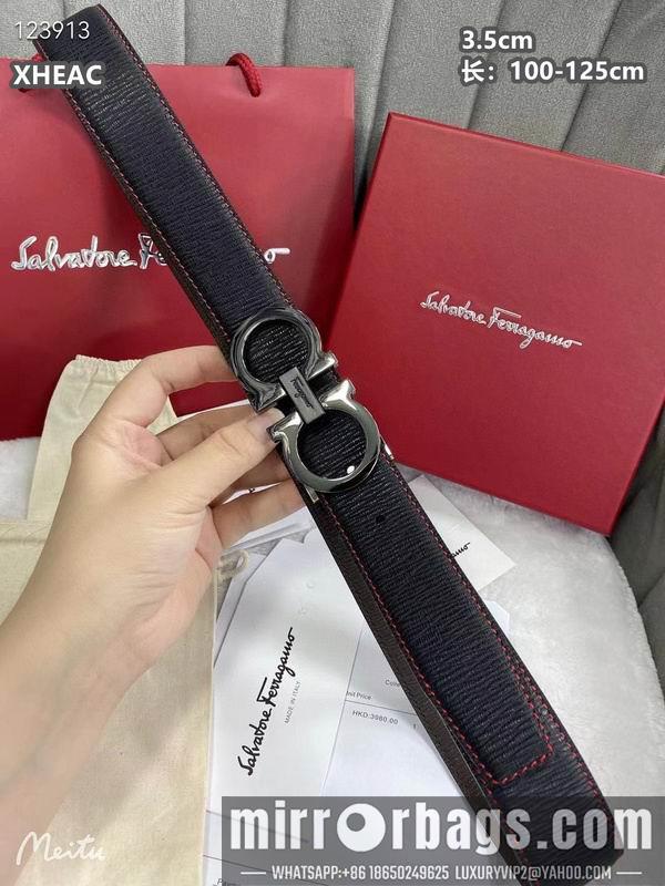 Replica Ferragamo belt 35mmX100-125cm 8L54