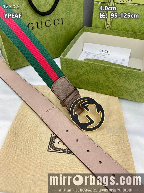 Replica Gucci belt 40mmX95-125cm 8L63