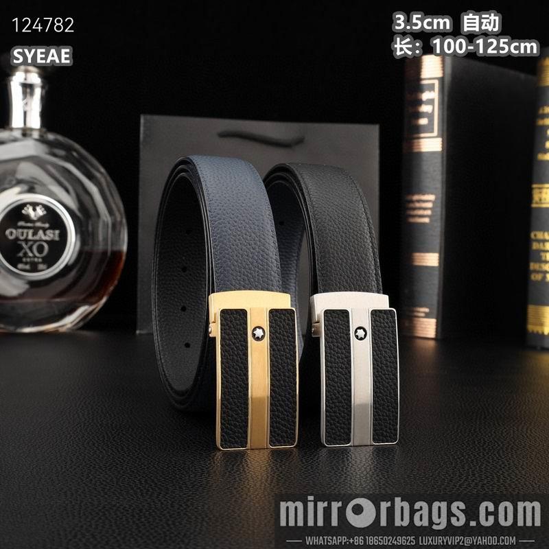 Replica Montlanc belt 35mmX100-125cm 8L32