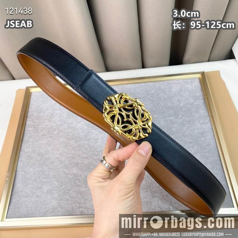 Replica Loewe belt 30mmX95-125cm 8L04