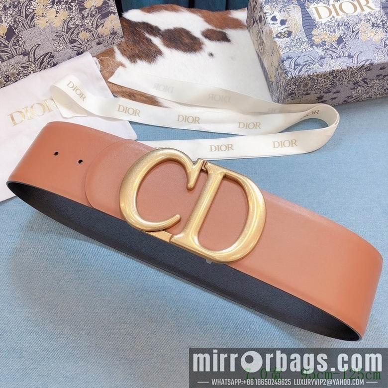 Replica Dior Belt 70mmX95-125cm 7d10
