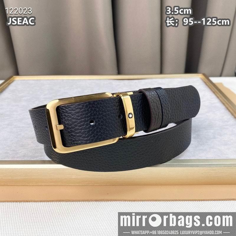 Replica Montblanc belt 35mmX95-125cm 8L06