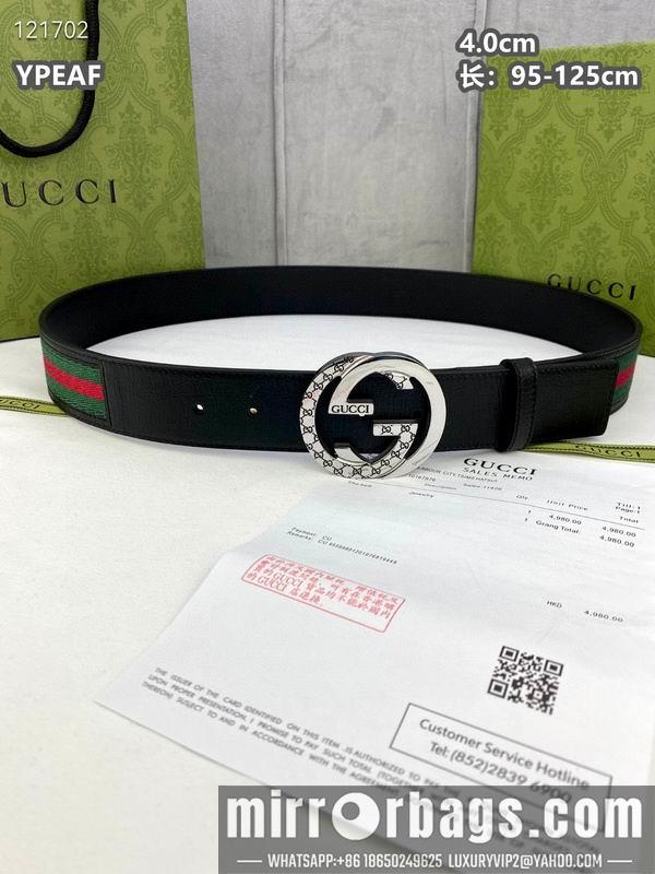 Replica Gucci belt 40mmX95-125cm 8L118