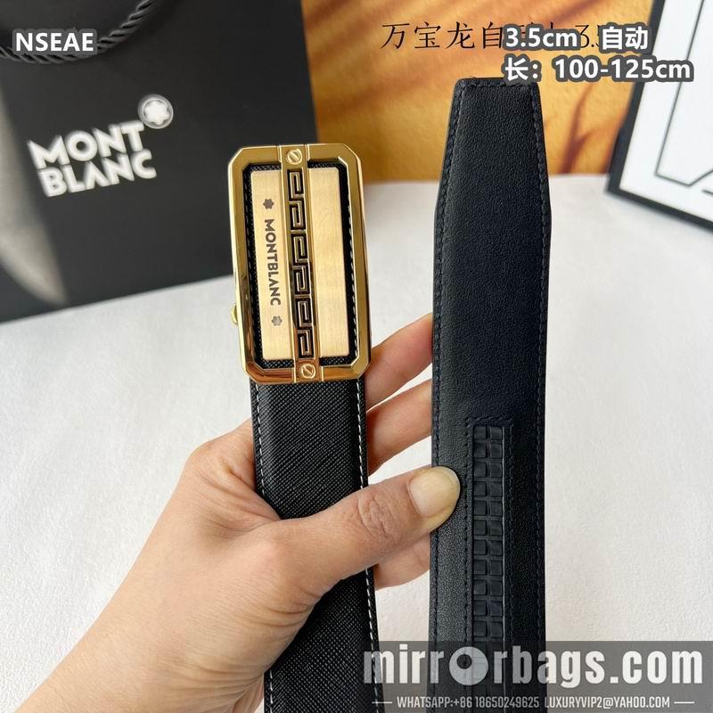Replica Montlanc belt 35mmX100-125cm 8L68