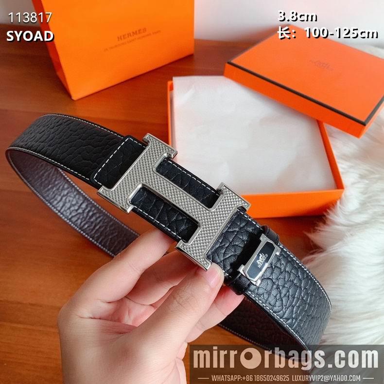 Replica Hermes belt 38mmX100-125cm 8L082509