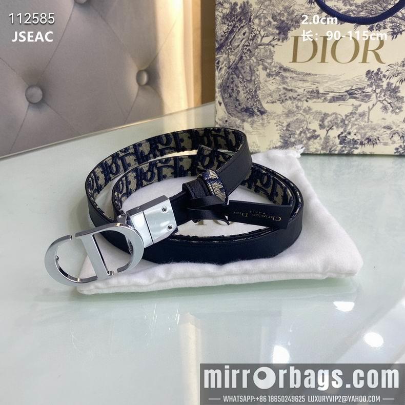 Replica Dior Belt 20mmX90-115cm 8L06