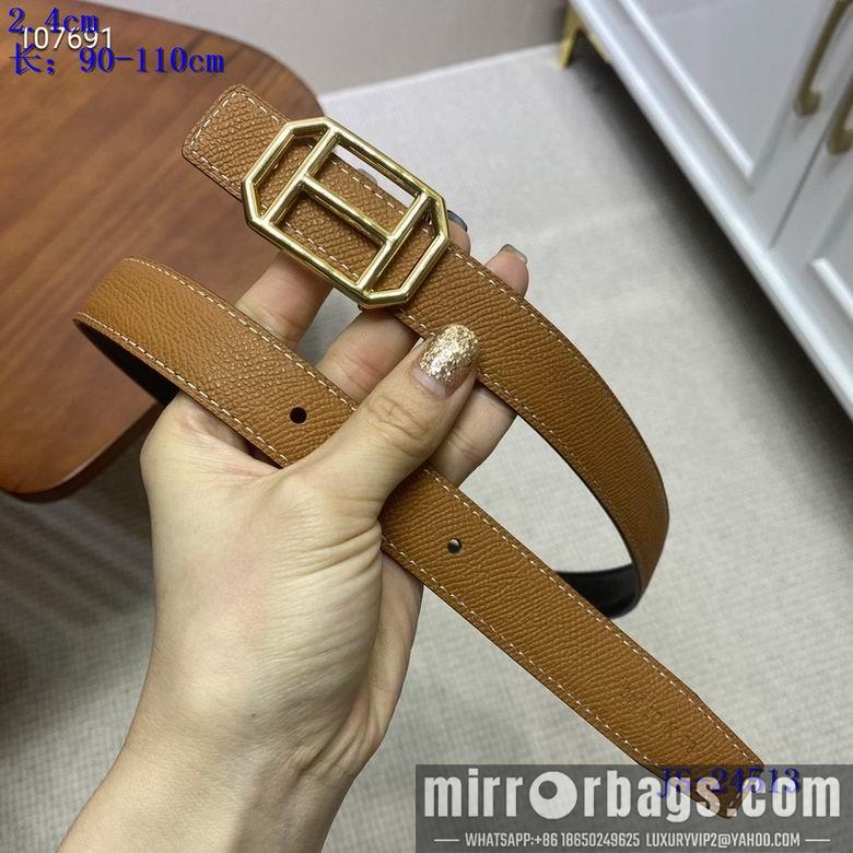 Replica Hermes Belt 24mmX90-110cm 8L01