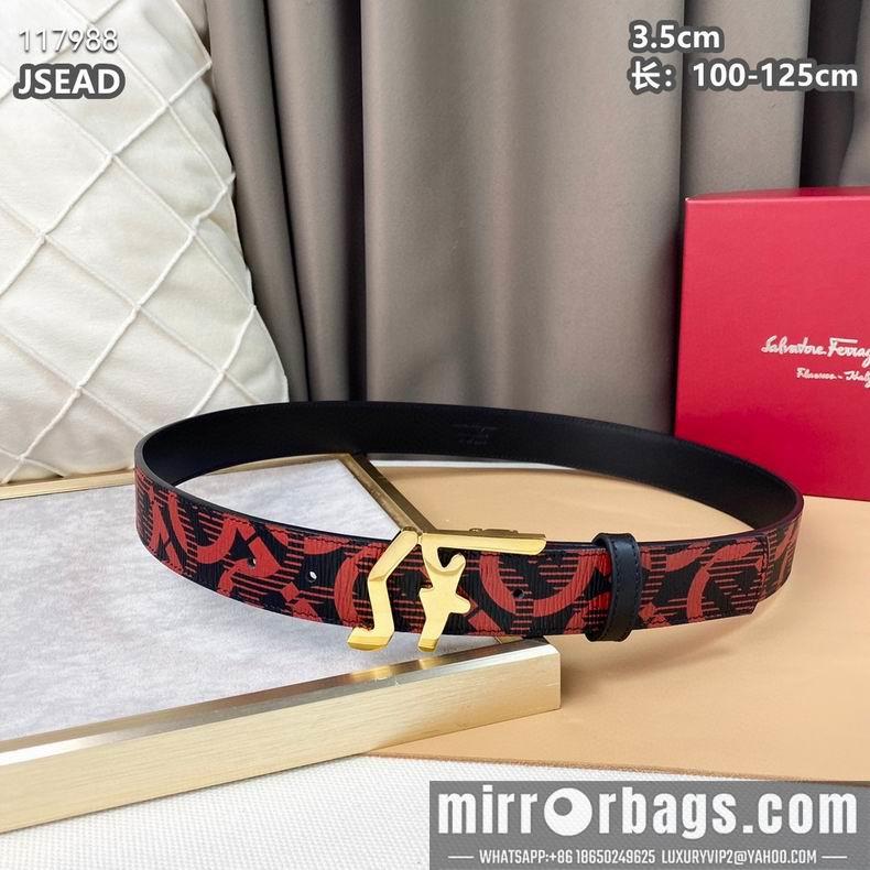 Replica Ferragamo belt 35mmX100-125cm 8L08