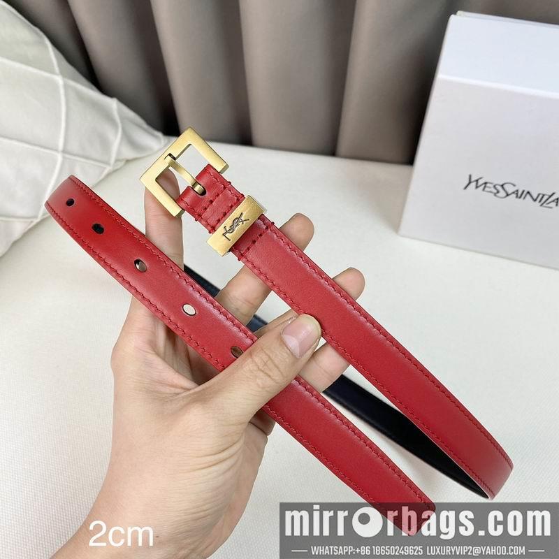 Replica YSL belt 20mmX90-115cm 7D02