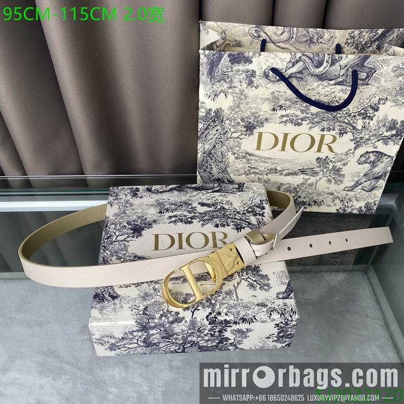 Replica Dior Belt 20mmX95-115cm 7D21