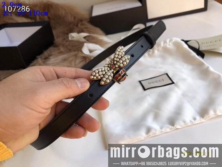 Replica Gucci belt 20mm 90-110cm 8L02
