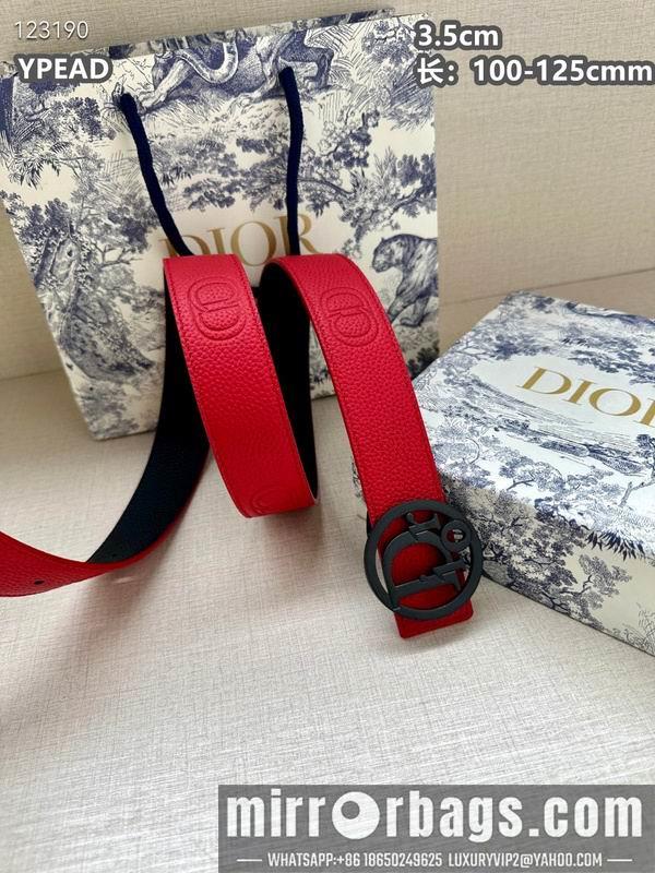 Replica Dior belt 35mmX100-125cm 8L31
