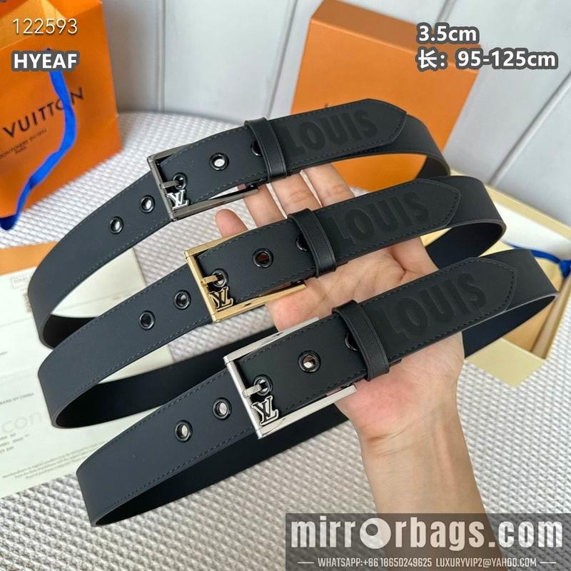 Replica LV belt 35mmX95-125cm 8L36