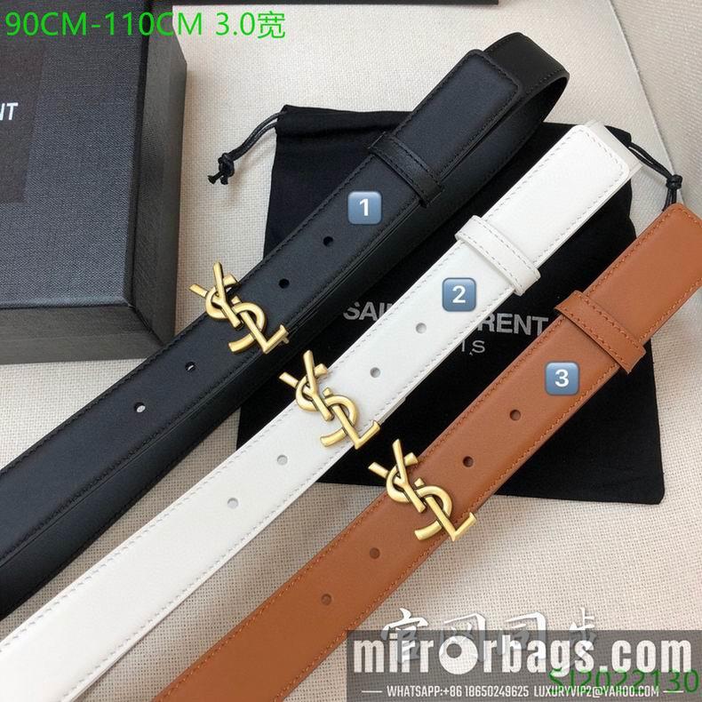 Replica YSL Belt 30mmX90-110cm 7D01