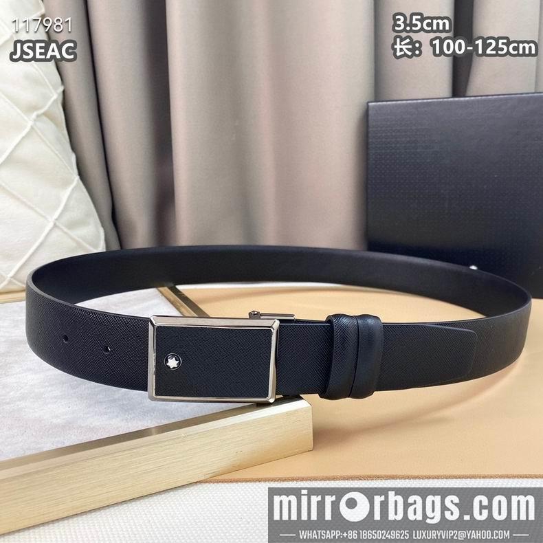 Replica Montblanc belt 35mmX100-125cm 8L10