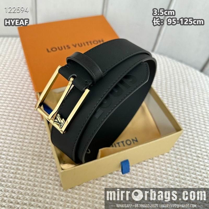 Replica LV belt 35mmX95-125cm 8L36