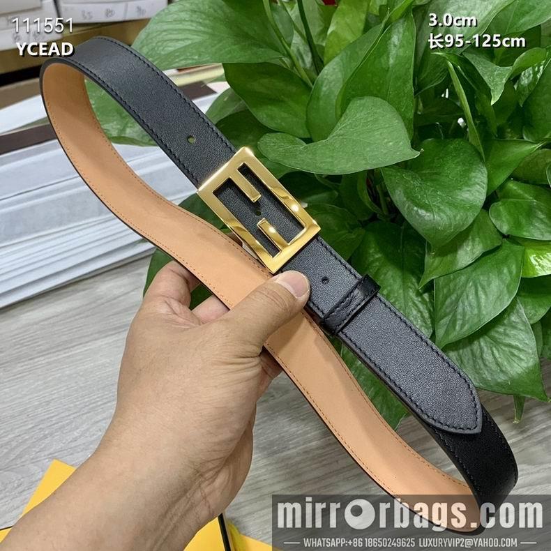 Replica Fendi Belt 30mmX95-125cm 8L11