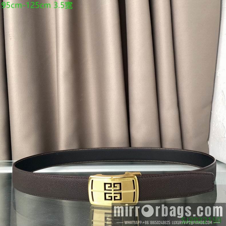 Replica Givenchy belt 自动扣 35mmX95-125cm 7D08