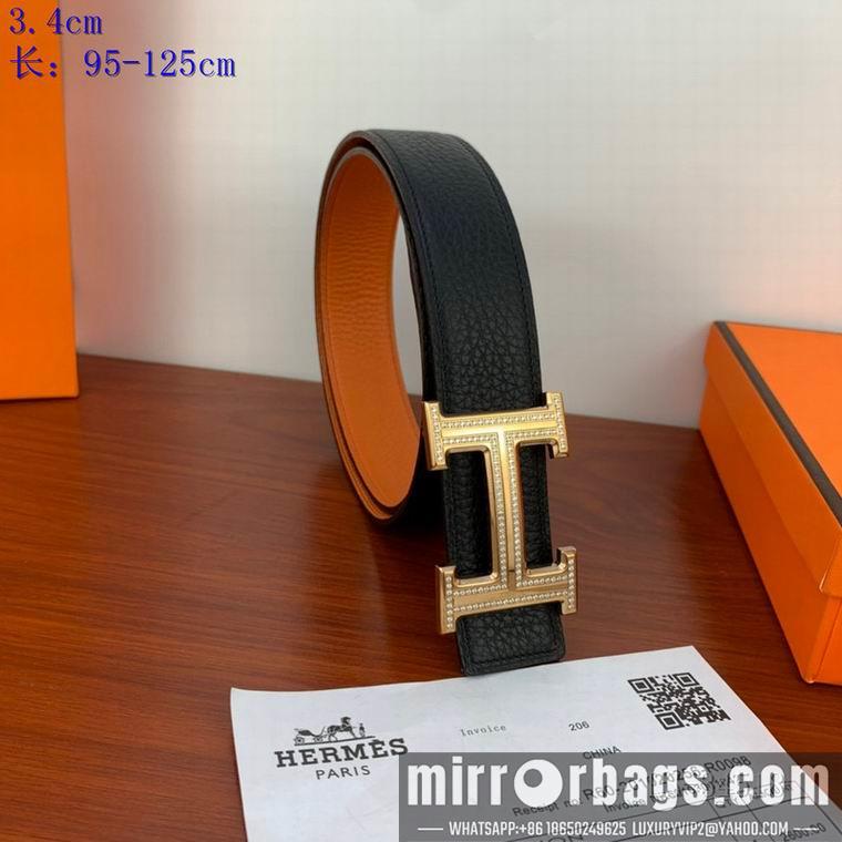 Replica Hermes Belt 34mm 95-125cm 8L02