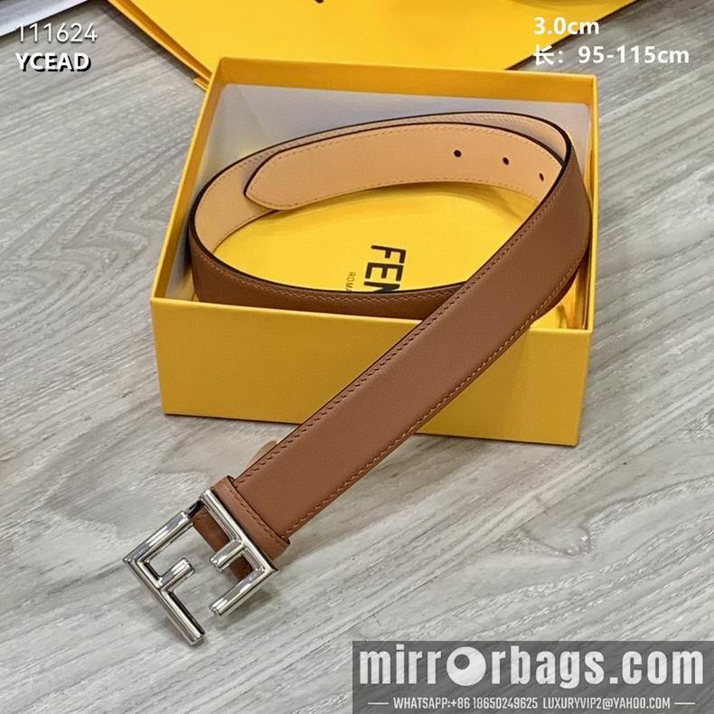 Replica Fendi Belt 30mmX95-115cm 8L04