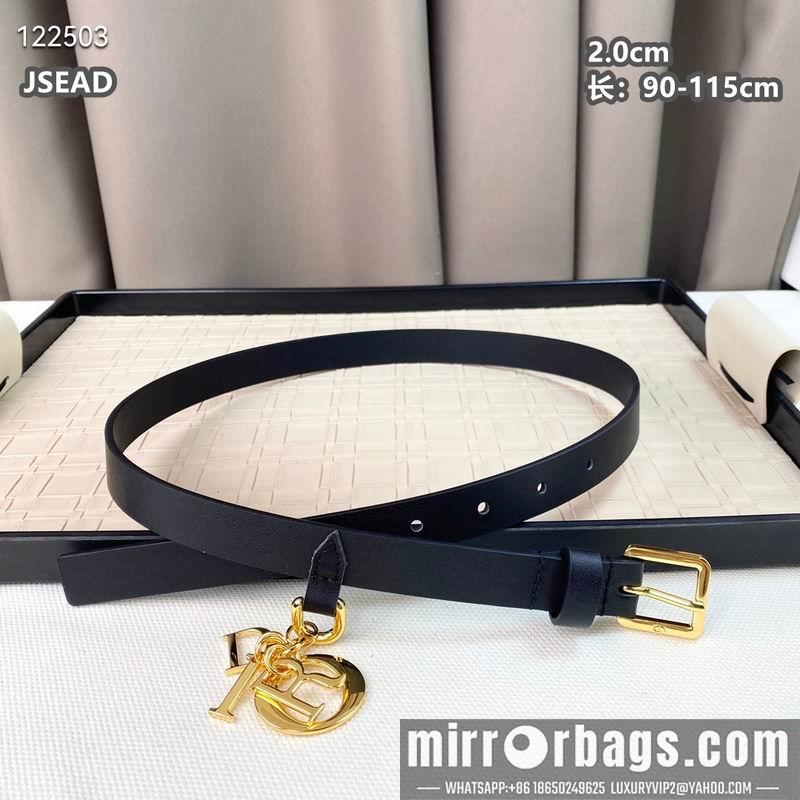 Replica Dior belt 20mmX90-115cm 8L21