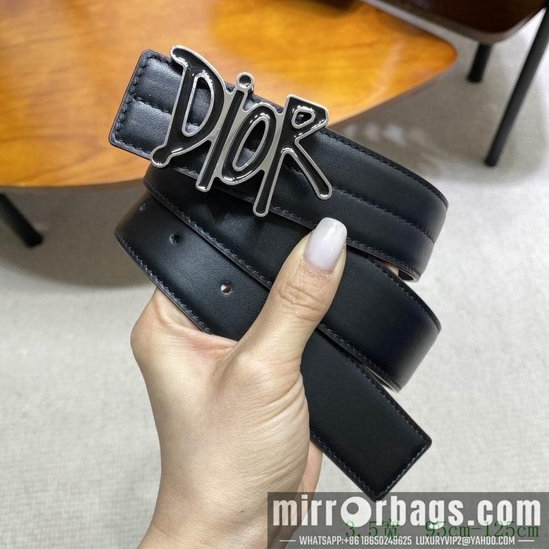 Replica Dior Belt 34mmX95-125cm 7D07