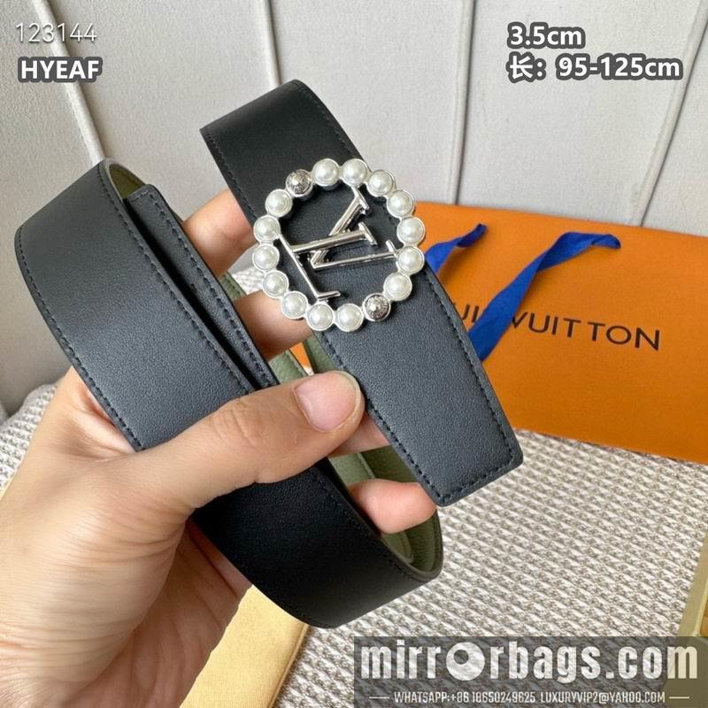 Replica LV belt 35mmX95-125cm 8L16