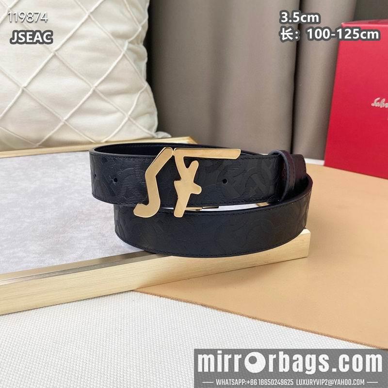 Replica Ferragamo belt 35mmX100-125cm 8L072004