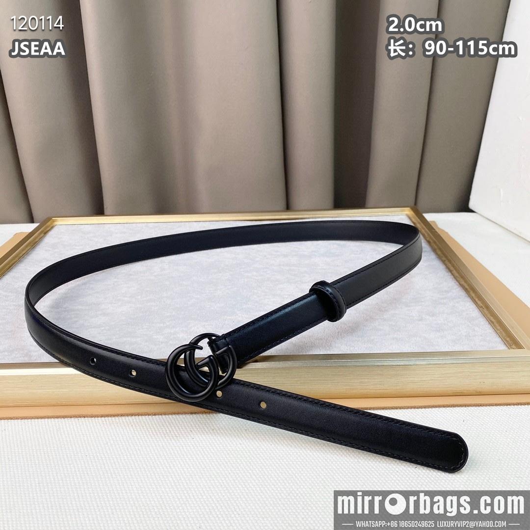 Replica Gucci belt 20mmX90-115cm 8L06