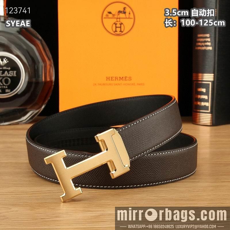 Replica Hermes belt 35mmX100-125cm 8L33