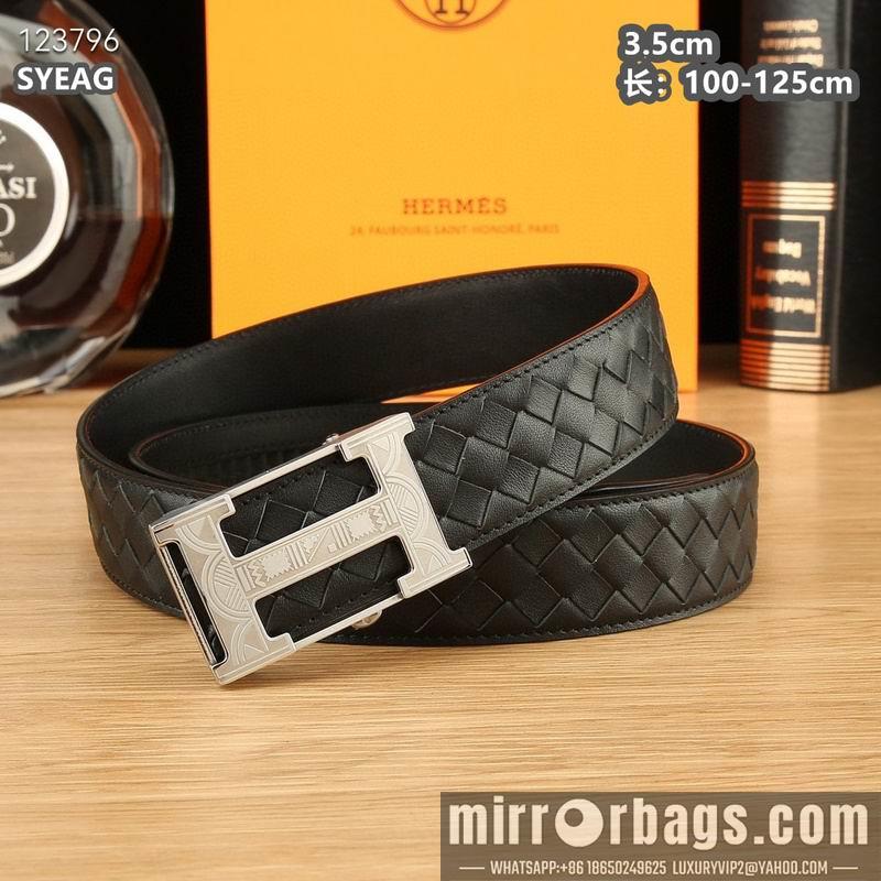Replica Hermes belt 35mmX100-125cm 8L13