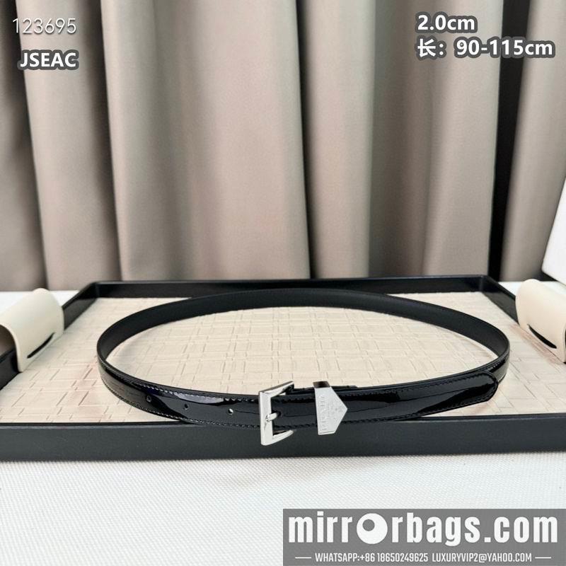 Replica Prada belt 20mmX90-115cm 8L03