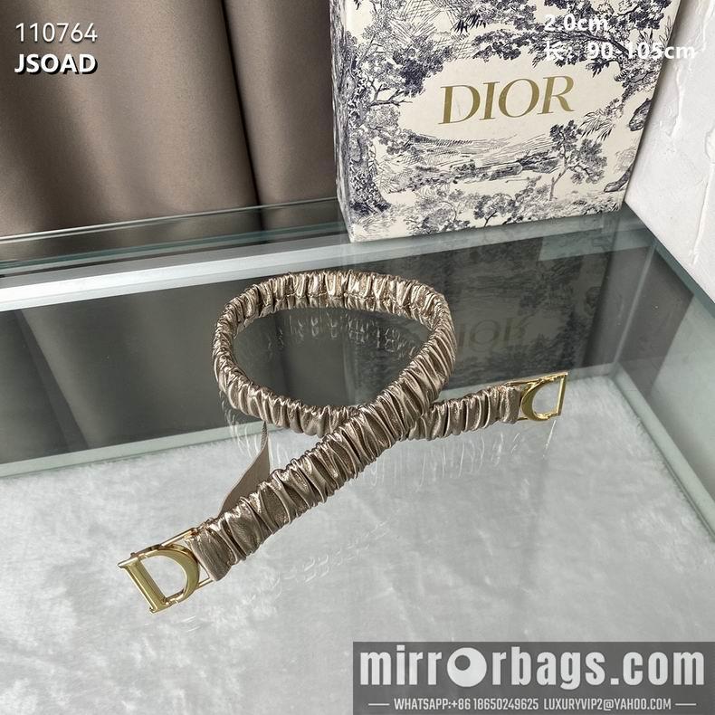 Replica Dior Belt 20mmX90-105cm 8L02