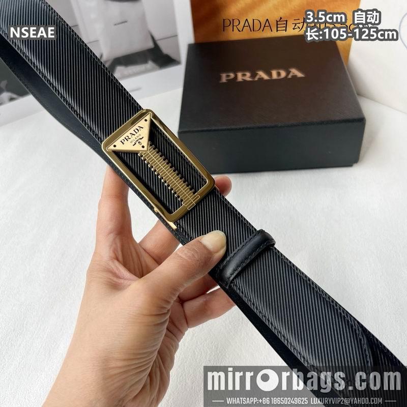 Replica Prada belt 35mmX105-125cm 8L63