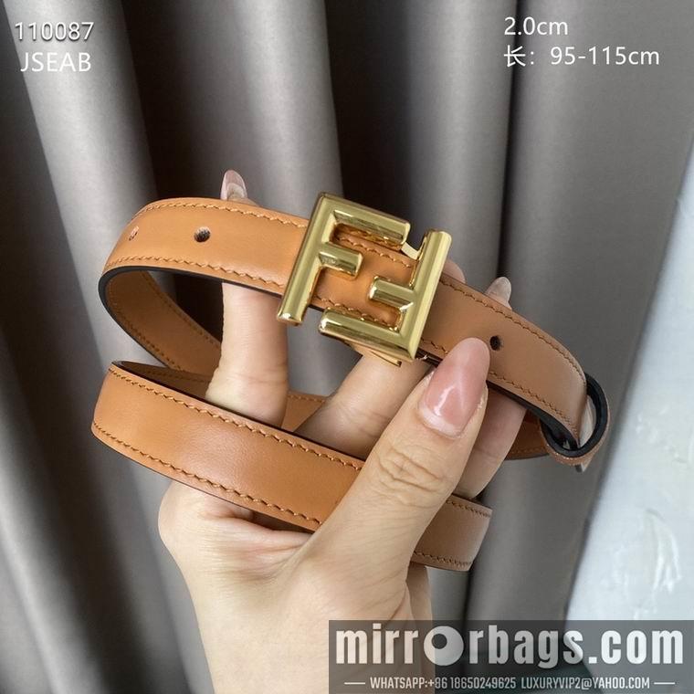 Replica Fendi Belt 20mmX95-115CM 8L09