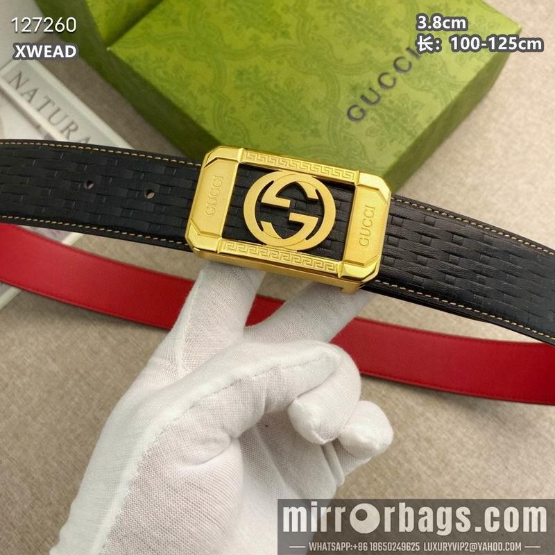 Replica Gucci belt 38mmX100-125cm 8L48